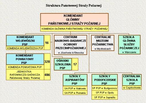 Struktura PSP.